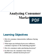 Analyzing Consumer Markets