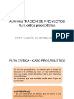 Ruta Critica Probabilistica