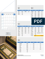 Studio Arabiya - Quran Memorization Calendar 2020 4