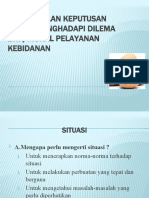 Pengambilan Keputusan Dalam Menghadapi Dilema Etik