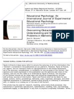 Educational Psychology: An International Journal of Experimental Educational Psychology