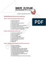 Detailed Description About Course Module Wise:: Module 1: Basics of Networking and Major Protocols