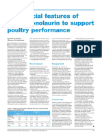 The Special Features of Alpha-Monolaurin To Support Poultry Performance