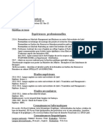 Mon Nouveau CV