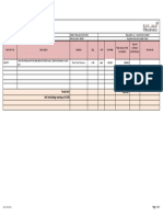 Bill of Quantities and Cost: 420.00 WO Including Markup of 10% Total WO