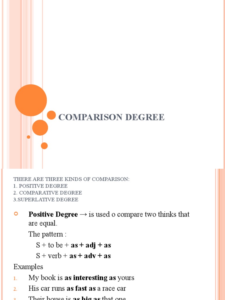 Understanding Comparison Degrees | PDF | Morphology | Linguistic Typology