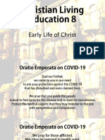 Christian Living Education 8