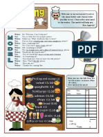 Eating Out CLT Communicative Language Teaching Resources Kine - 85240