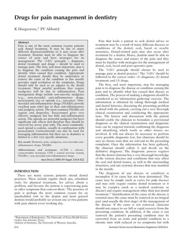 Drugs For Pain Management | PDF | Analgesic | Nonsteroidal Anti ...