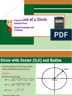 Equation of Circles (Standard Form)