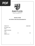 Project Work SUCCESION: Under Private International Law: S T: S B: M - M Y U A P /1523 S L S L