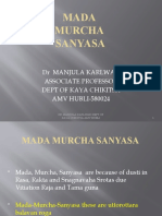 mada murch sanyasa ppt