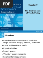 The Instruments of Trade Policy