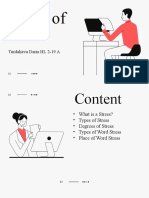 Types of Stress: Turdalieva Daria HL 2-19 A