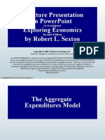 A Lecture Presentation in Powerpoint Exploring Economics by Robert L. Sexton