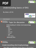 Understanding Basics of EKG: by Alula A. (R III)