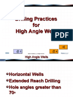 Drilling Practices For High Angle Wells