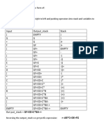 Infix To Prefix PDF