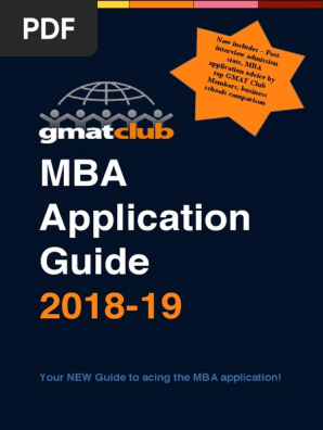 GMAT Club MBA Guide 2018 PDF | PDF | Goal | Master Of Business  Administration