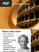 Cicero: Roman Orator and Lawyer