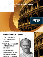 Cicero: Roman Orator and Lawyer