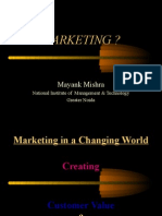 Marketing ?: Mayank Mishra