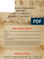 Readings in Philippine History Amt 1-7 Group 3 Module 3: Case Study 1-4