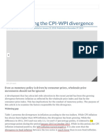 CPI WPI Divergence