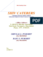 Shiv Caterers - Three Page - 1atreco (New)