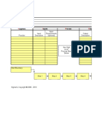 S I P O: Sipoc Diagram Process/Project Name: Date: Prepared By: Notes: Uppliers Nputs Rocess Utputs