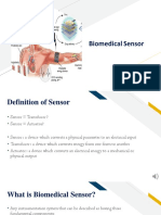 Lecture 6 - Biomedical Sensor PDF