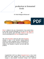 Fermented Food Flavors: Production and Pathways