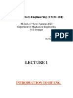 What Is Human-Factor Engineering