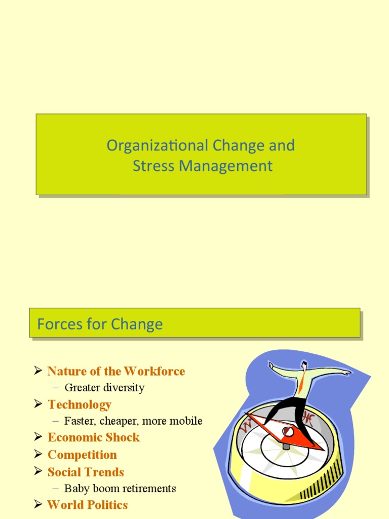 Organizational Change and Stress Management | PDF | Organization ...