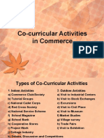 Co-Curricular Activities in Commerce