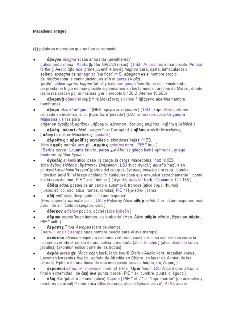 Griego Antiguo PDF Antigua Grecia