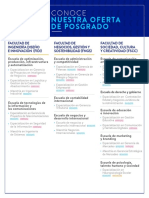 ListaProgramasPosgrado 2020 Politecnico PDF