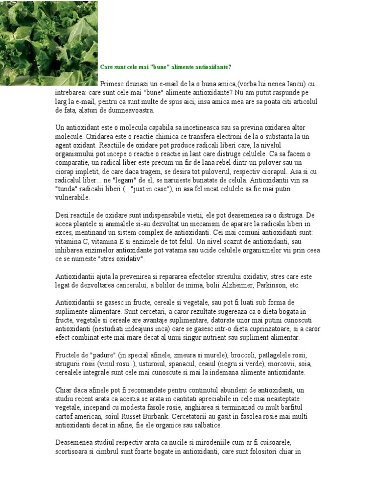 Antioxidanti