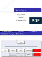 Signal Aléatoire: Yves Goussard