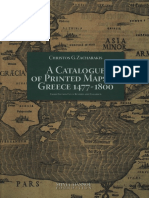 A Catalogue of Printed Maps of Greece 1477 1800 PDF