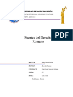 Fuentes Del Derecho Romano