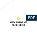 Nike+ Running App 13.1 Beginner
