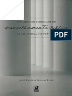 John Babler e Nicolas Ellen - Fundamentos Teológicos Do Aconselhamento Bíblico e Suas Aplicações Práticas PDF