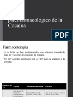 Manejo Psicofarmacológico de Cocaína