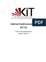 04 Internal Audit Procedures