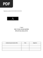 RUS Form 7 Financial Report Instructions | PDF | Expense | Debits And ...