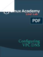 L Ive! Lab: Configuring VPC Dns