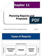 Planning Reports and Proposals: Chapter 11-1