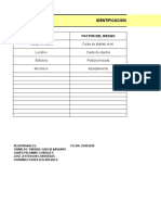 Formato de Identificación de Riesgos Codificación y Clasificación.