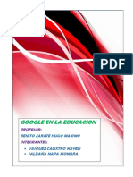 Google en La Educación-Word